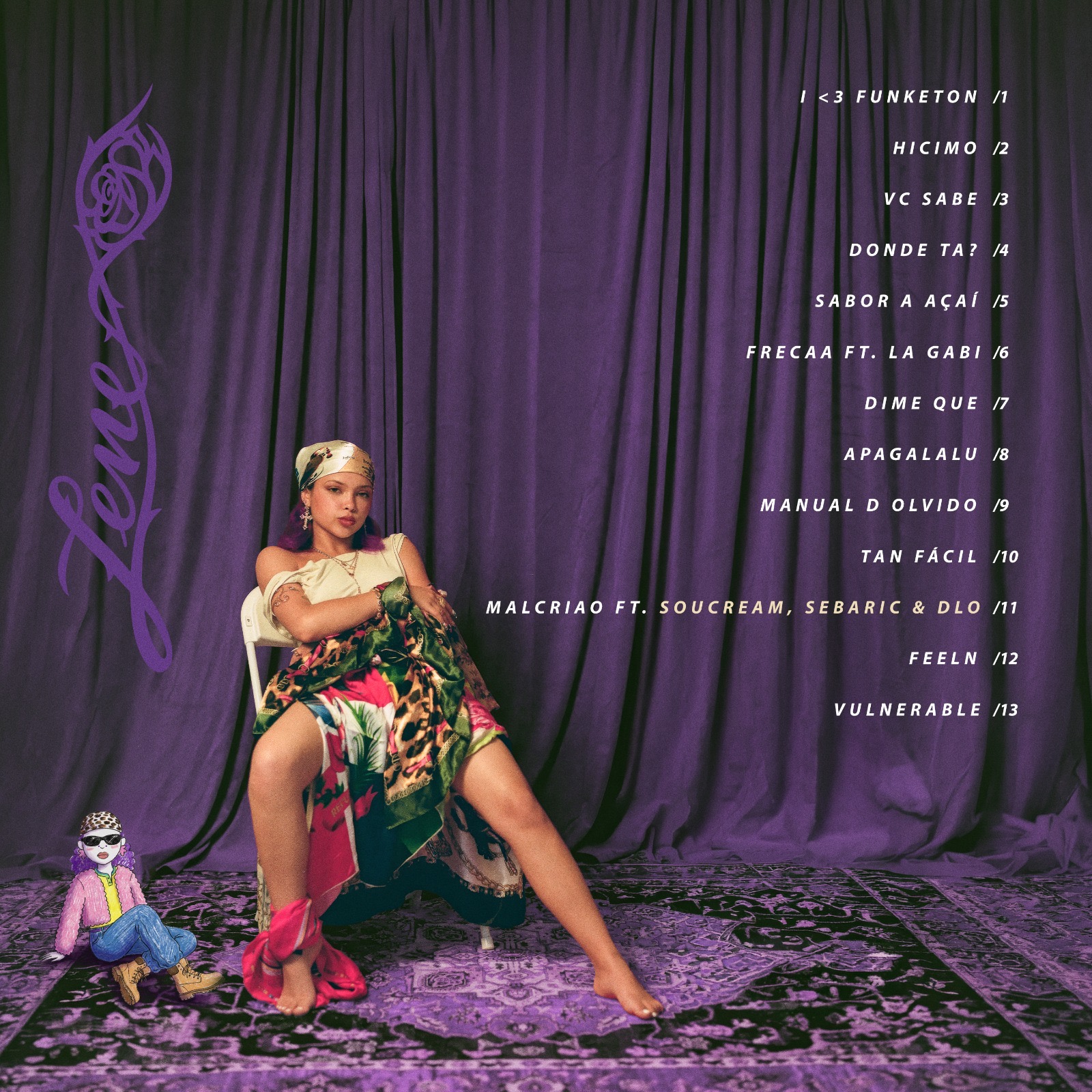 Lenexx, I ♥ Funketón tracklist